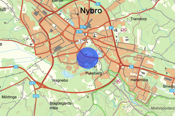 Vasagatan 23 februari 01.58, Skadegörelse, Nybro