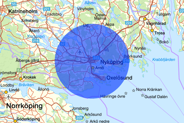 Nyköping 24 februari 09.30, Anträffad död, Nyköping