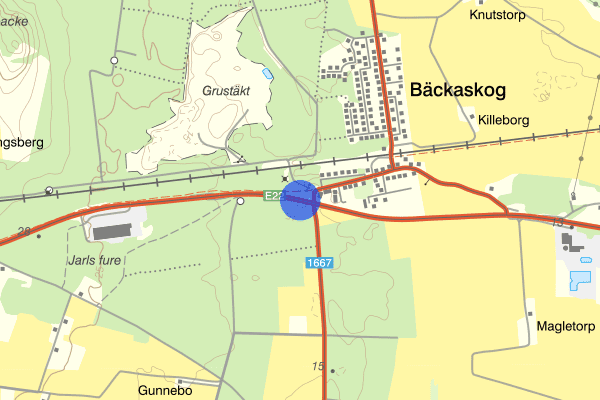 Bäckaskog 26 februari 05.53, Trafikolycka, Kristianstad
