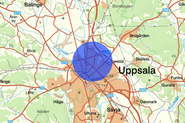 Löten 26 februari 15.21, Rattfylleri, Uppsala
