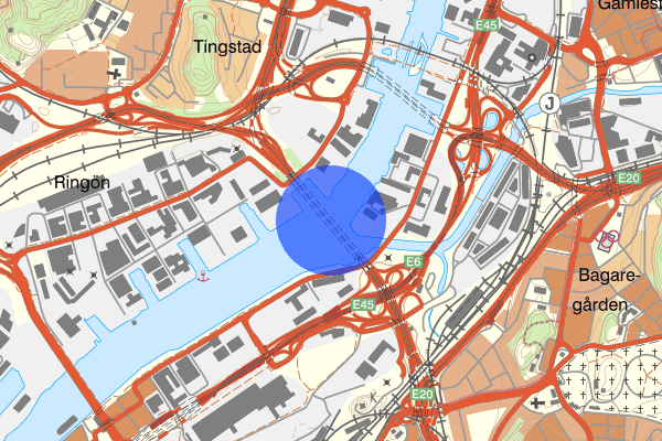 Tingstadstunneln 28 februari 13.45, Trafikolycka, Göteborg