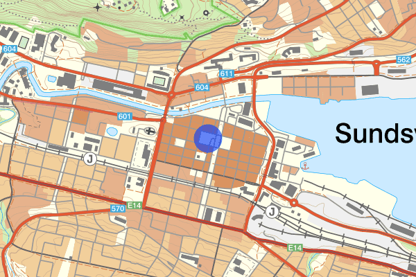 Stora Torget 28 februari 16.38, Fylleri/LOB, Sundsvall