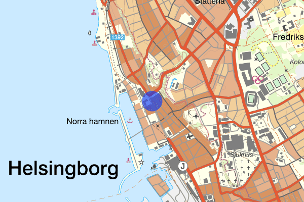 Drottninggatan 28 februari 23.15, Misshandel, Helsingborg