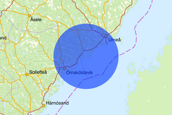 01 mars 11.39, Trafikolycka, Nordmaling