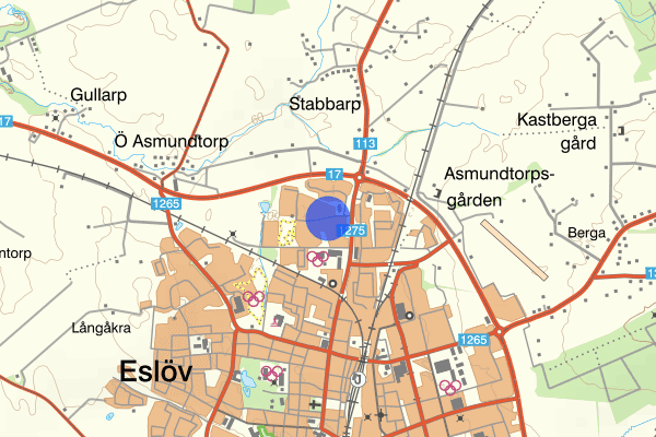 Rönnebergavägen 03 mars 00.54, Skadegörelse, Eslöv