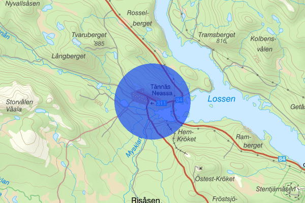 Tännäs 03 mars 13.56, Fjällräddning, Härjedalen