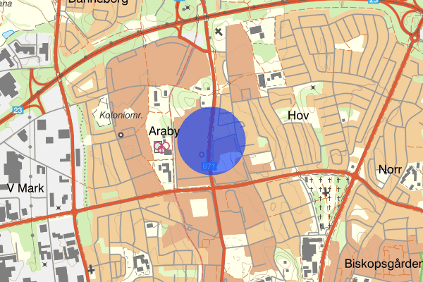 Liedbergsgatan 04 mars 23.37, Rattfylleri, Växjö