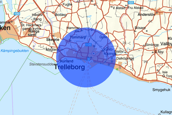 Trelleborg 05 mars 02.25, Brand, Trelleborg