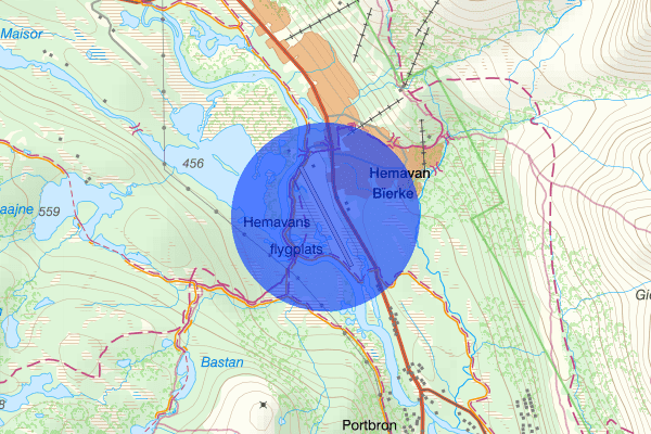 Hemavan Tärnaby Airport 05 mars 17.11, Fjällräddning, Storuman