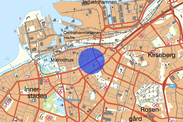 Drottninggatan 06 mars 10.31, Farligt föremål, misstänkt, Malmö
