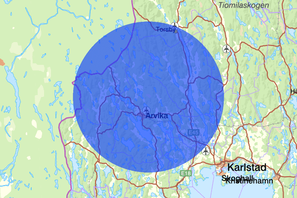 06 mars 18.58, Arbetsplatsolycka, Arvika