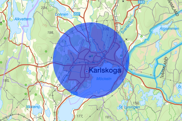 Karlskoga 07 mars 07.41, Sammanfattning natt, Örebro län