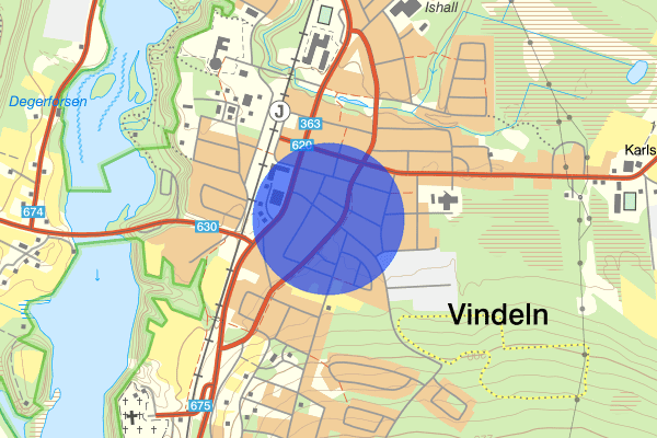 Häradsvägen 08 mars 11.09, Trafikkontroll, Vindeln