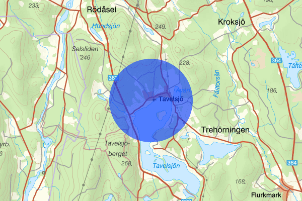 Tavelsjö 08 mars 11.28, Trafikolycka, singel, Umeå