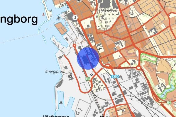 Bredgatan 09 mars 02.48, Arbetsplatsolycka, Helsingborg