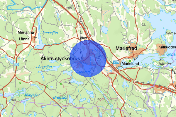 Åkers styckebruk 09 mars 09.06, Rån, Strängnäs