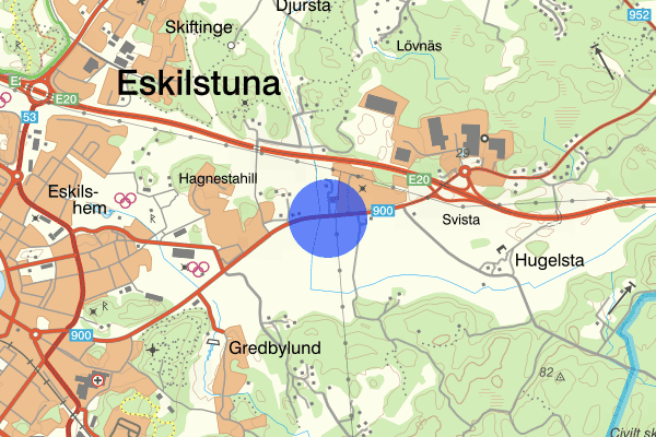 Strängnäsvägen 09 mars 14.00, Trafikolycka, Strängnäs