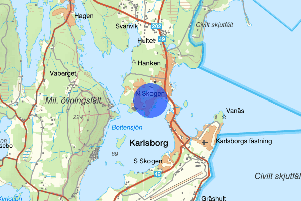 Parkvägen 09 mars 13.51, Trafikolycka, smitning från, Karlsborg