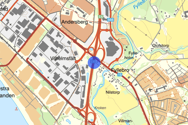 Trafikplats Halmstad Södra 10 mars 07.00, Sammanfattning kväll och natt, Hallands län