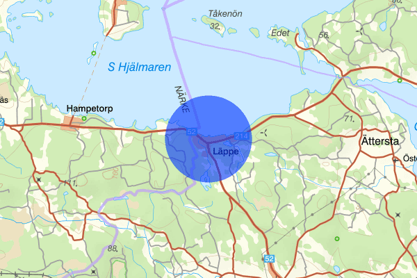 Läppe 12 mars 19.17, Trafikkontroll, Vingåker