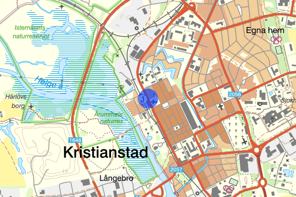 Västra Boulevarden 13 mars 11.35, Misshandel, Kristianstad