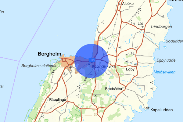 Köpingsvik 14 mars 13.20, Trafikolycka, Borgholm