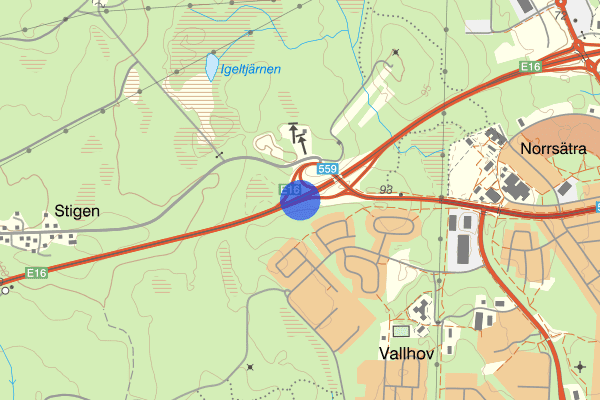 Trafikplats Sandviken Västra 14 mars 20.28, Fylleri/LOB, Sandviken