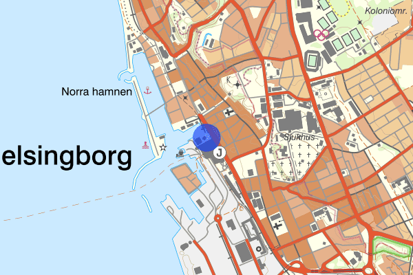 Kungstorget 15 mars 00.26, Misshandel, Helsingborg