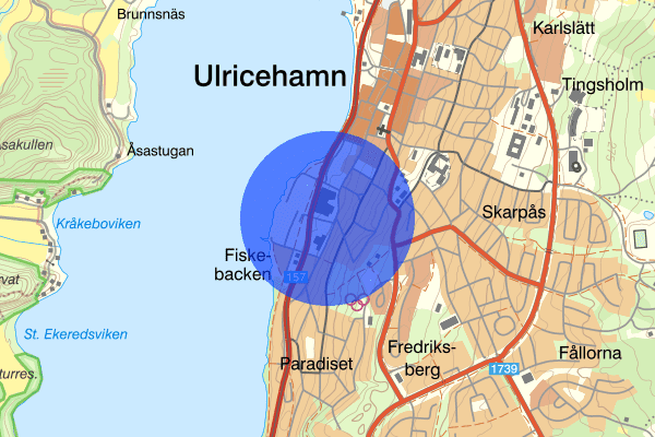 Storgatan 16 mars 14.12, Brand, Ulricehamn