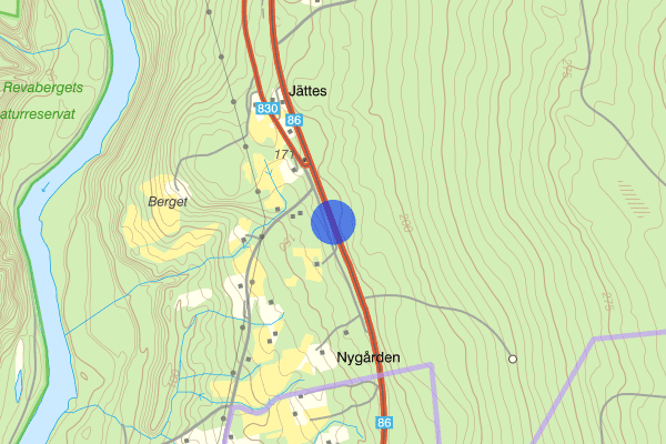 Länsgränsen Jämtland-Västernorrland 17 mars 06.50, Sammanfattning natt, Västernorrlands län