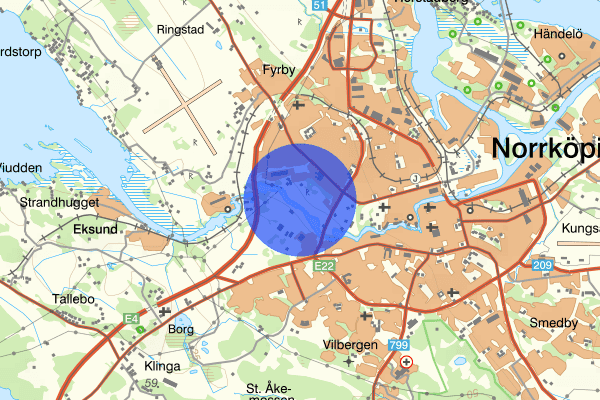 Himmelstalund 17 mars 21.21, Rån, Norrköping