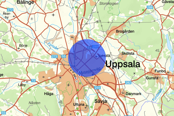 Gränby 17 mars 21.22, Rattfylleri, Uppsala