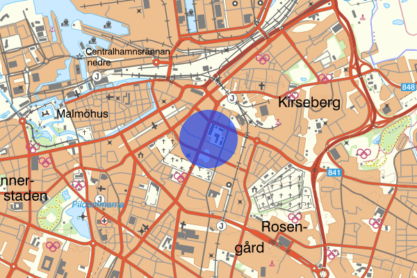 Celsiusgatan 18 mars 15.24, Trafikolycka, Malmö