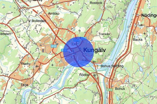 Gärdet 18 mars 18.40, Brand, Kungälv