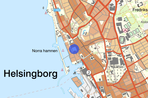 Sundstorget 18 mars 20.11, Bråk, Helsingborg