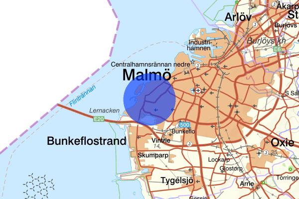 Limhamn 19 mars 04.50, Rattfylleri, Malmö