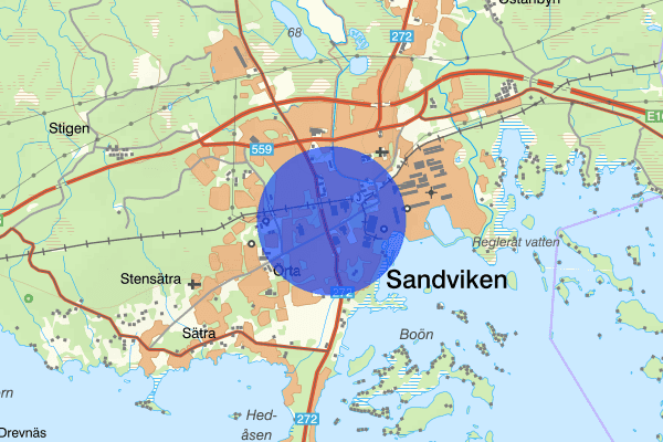 Sestaden 19 mars 09.28, Stöld, försök, Sandviken