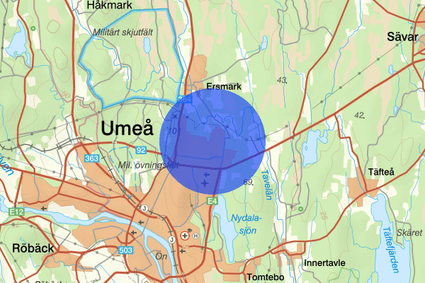 Ersboda 19 mars 19.54, Narkotikabrott, Umeå