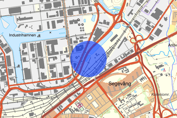 Västkustvägen 20 mars 14.59, Trafikkontroll, Malmö