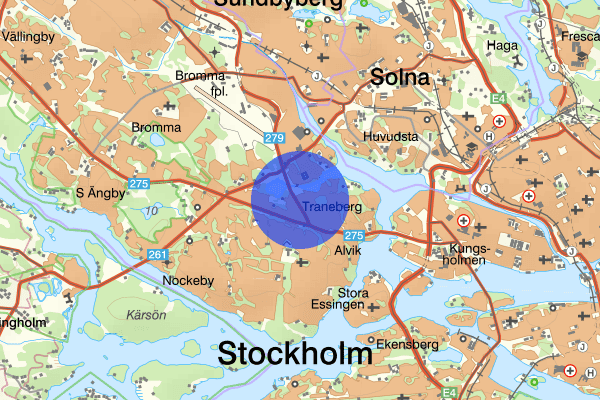 Ulvsunda 20 mars 15.30, Olaga hot, Stockholm