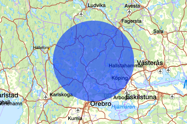 20 mars 21.00, Försvunnen person, Lindesberg