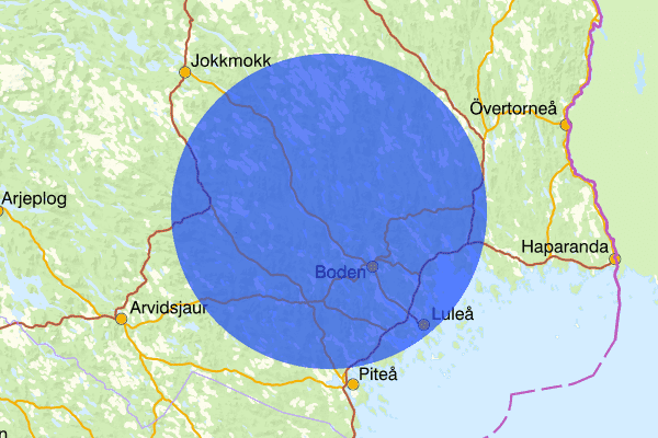 21 mars 07.35, Sammanfattning natt, Norrbottens län