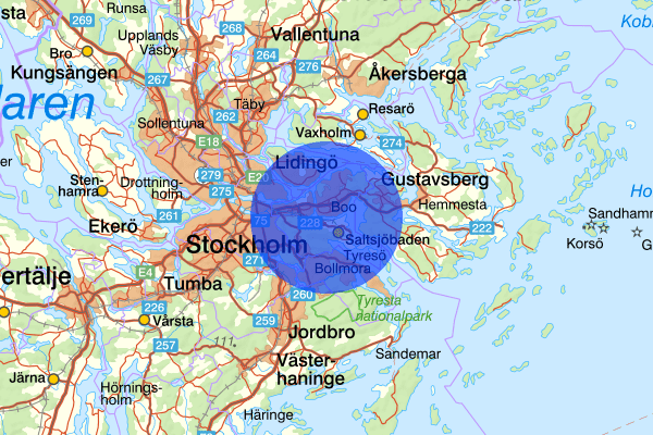 21 mars 15.06, Rån, försök, Nacka