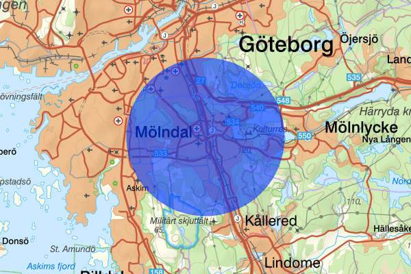 Mölndal 21 mars 17.08, Sjukdom/olycksfall, Mölndal