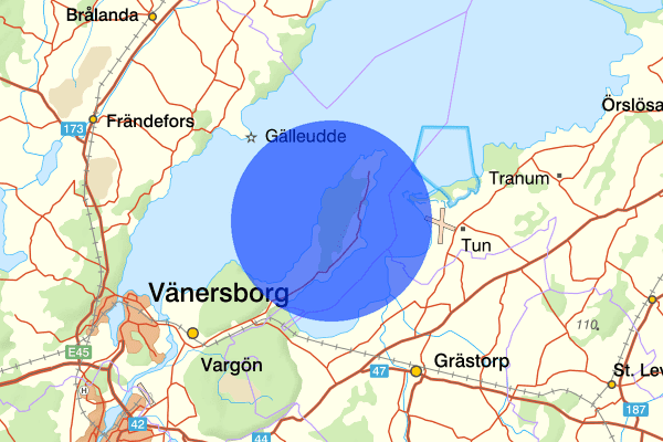 Vänersnäs 24 mars 12.11, Räddningsinsats, Vänersborg