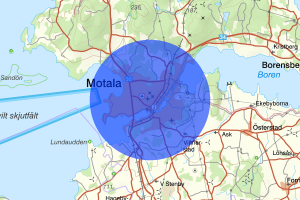 Motala 24 mars 19.58, Misshandel, Motala