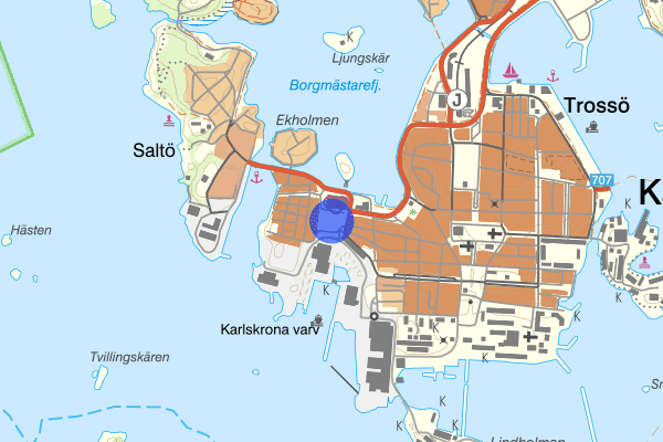Chapmansplan 25 mars 01.48, Misshandel, Karlskrona