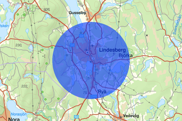 Lindesberg 25 mars 13.49, Trafikolycka, singel, Lindesberg