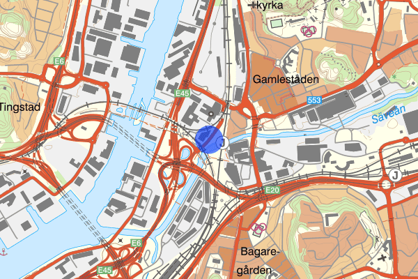 Waterloogatan 25 mars 14.32, Trafikolycka, Göteborg