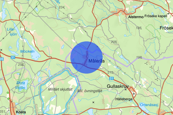 Målerås 25 mars 18.19, Stöld/inbrott, Nybro